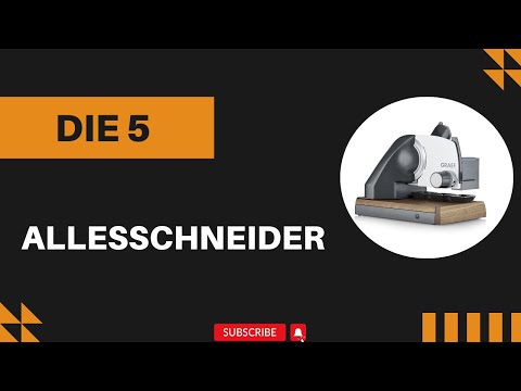 Die 5 Besten Allesschneider 2024 - Top 5 Allesschneider Modelle