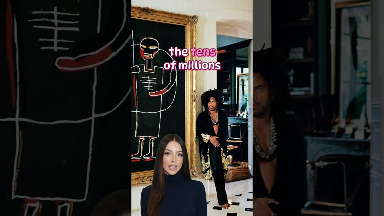 Inside Lenny Kravitz’s Paris home, art isn’t decoration — it’s a way of life #andywarhol #basquiat