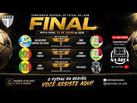 AO VIVO I LIGA ATLÉTICA DO VALE DO MAMPITUBA I LAVM 2026 I FINAIS