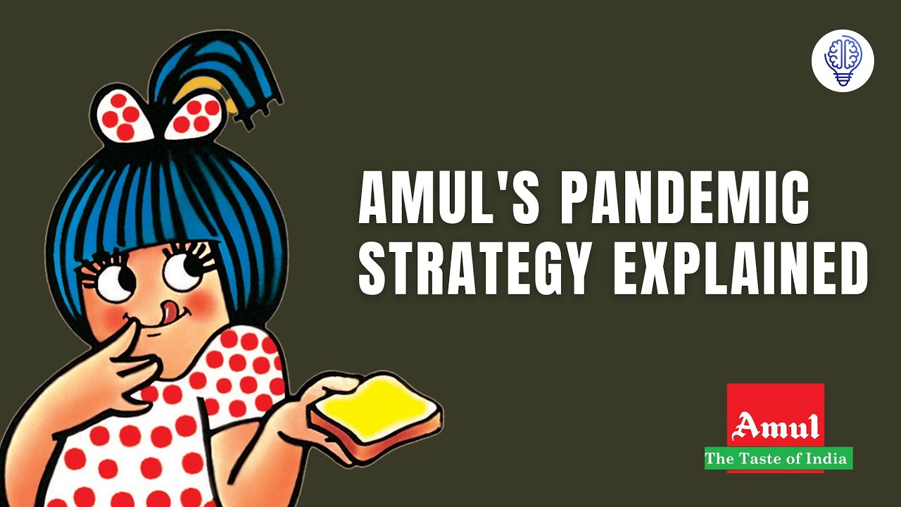 How Mr. Amul beat its competitors & made 39,200 Crore INR during Lockdown? : India Business case study thumbnail