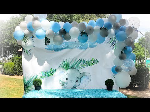 Baby Elephant baby shower idea