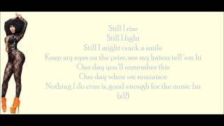 Nicki Minaj - Still I Rise Lyrics Video