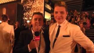 Intern Pete Shows John Newman Around The Red Carpet