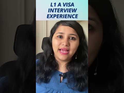 What questions are asked at an L1A visa interview in 2022?