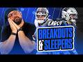 Early Breakouts Sleepers Fantasy Football 2026 Ep 1922