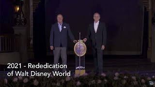 2021 - Rededication of Walt Disney World