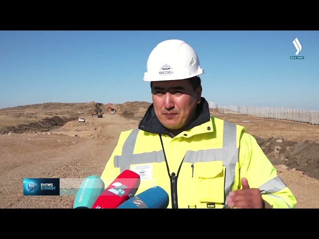Construction of Bakhty-Ayagoz railway line accelerates in Kazakhstan