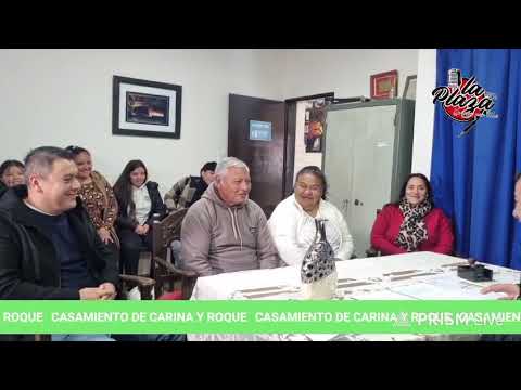 CASAMIENTO DE ROQUE Y CARINA EN SAN FCO DEL CHAÑAR