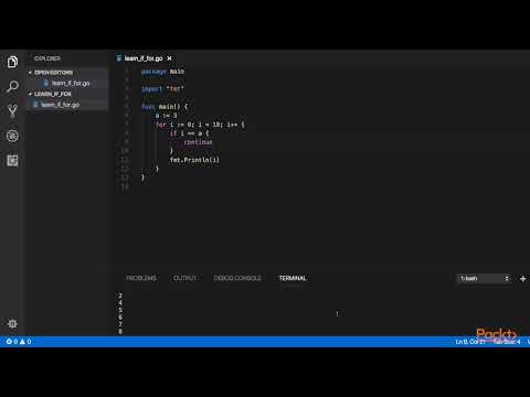 Learn Go in 3 Hours If Else and For Statements|packtpub com