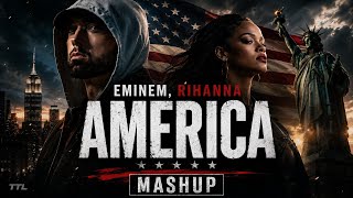 Download lagu Eminem, Rihanna - America (Lyrics) mp3