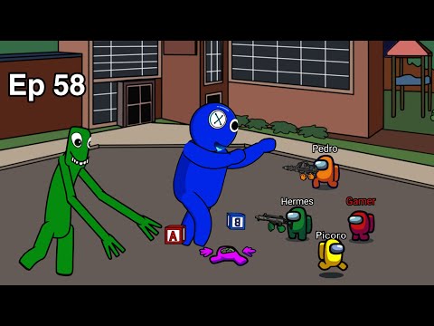 Among us zombie ep 58 _ Among us vs Rainbow friends