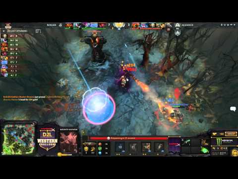 HyperX D2L Western Challenge - RoX.KIS vs Alliance (Game 2)