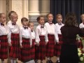 "Співають діти". Ірина Кириліна. Виконує молодша група хору "Веснянка" 