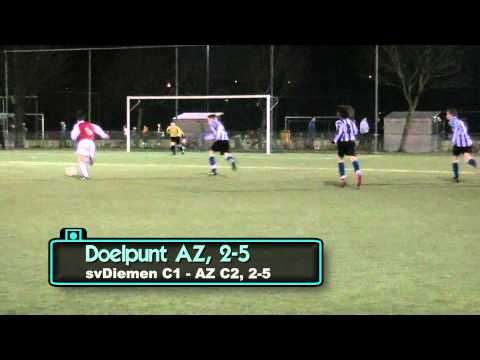 svDiemen C1 - AZ C2, 2-5, goal7, videowall