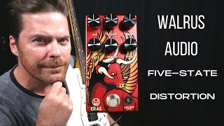 Video thumbnail for Walrus Audio ERAS Five-State Distortion by Shawn Tubbs