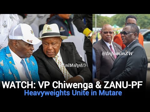 Zimbabwe VP Chiwenga and ZANU-PF Faction Leaders Rally in Mutare – A Show of Unity or a Power Play?