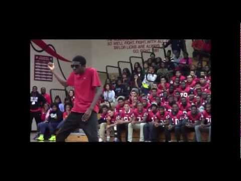 alief taylors livest pep rally of 2012 - 2013 raymond and alex performance.