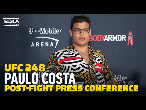 UFC 248。パウロ・コスタが試合後の記者会見 - MMA Fighting (UFC 248: Paulo Costa Post-Fight Press Conference - MMA Fighting)