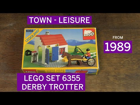 Review, build and unbox LEGO set 6355 Derby Trotter #lego #legoland