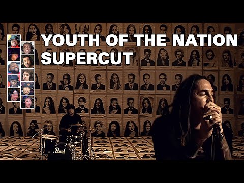 Supercut of Youtubers reacting to P.O.D. - Youth Of The Nation (Official Music Video)