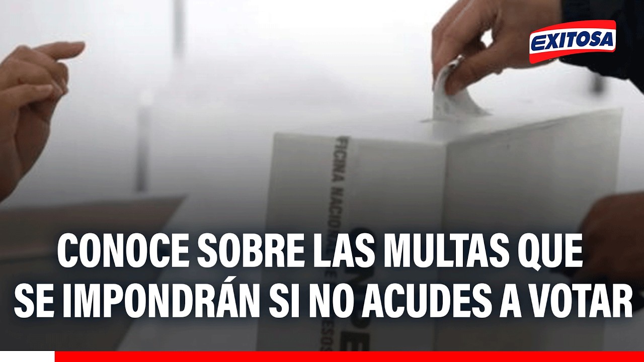 🔴🔵Martín D'Azevedo advirtió sobre las multas que se impondrán al no asistir a emitir el voto