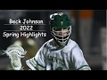 Beck Johnson Spring Highlights (class of 2022)