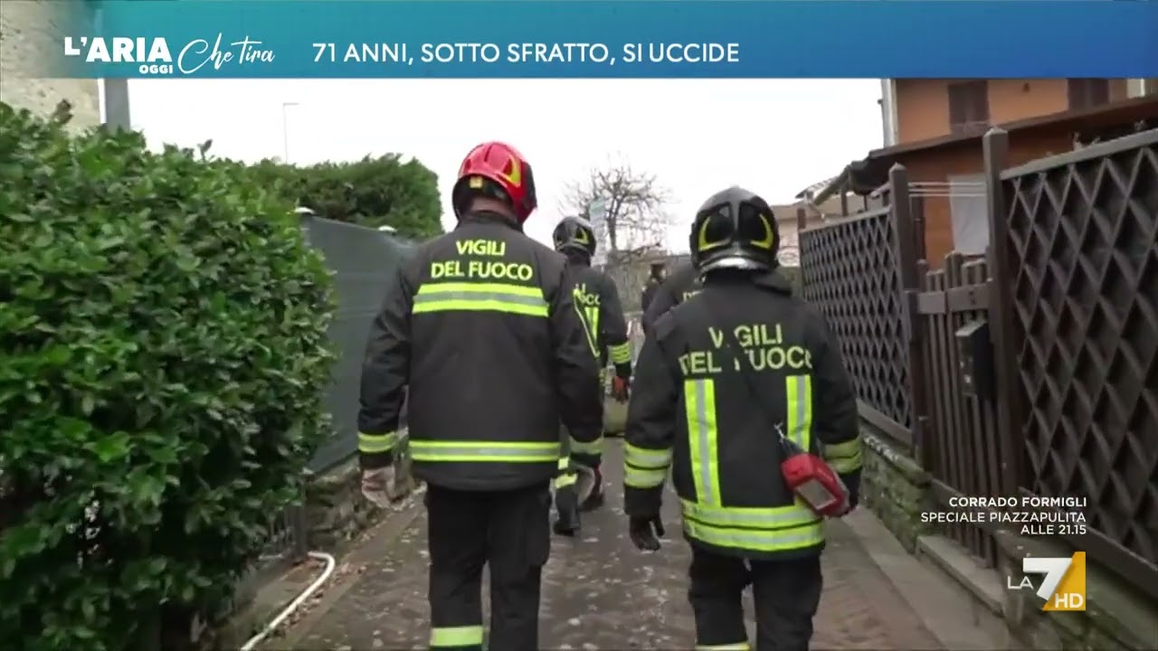 71enne sotto sfratto si uccide