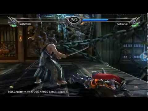 Soul Calibur V - Siegnitro (Mitsurugi) vs Nightmare