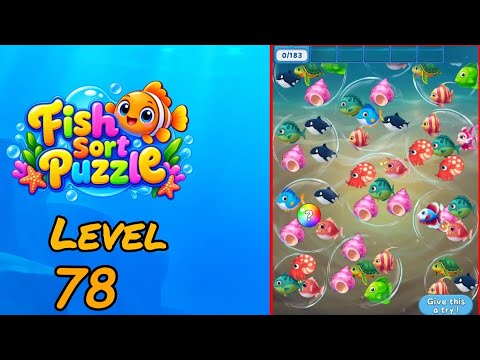 Fish Sort Puzzle Level 78 Walkthrough thumbnail