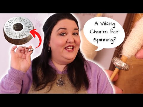Viking Spindle Spinning Techniques and History - Sewing A Cape Pt. 1