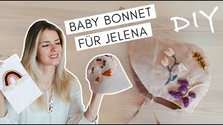 Babymützchen besticken und nähen