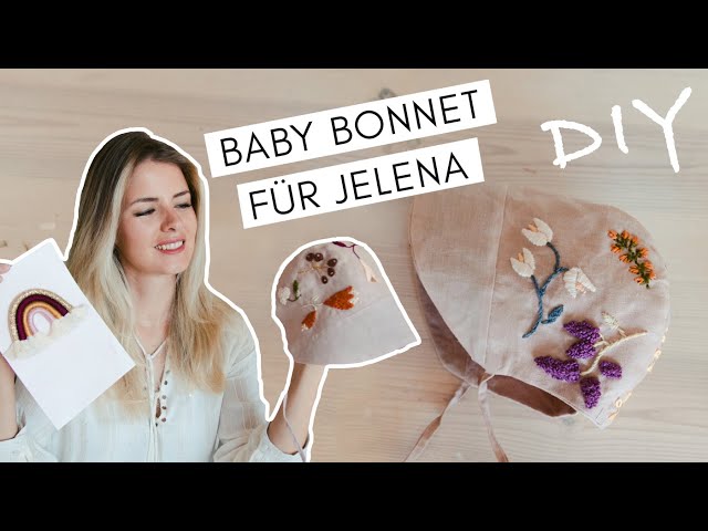 Babymützchen besticken und nähen