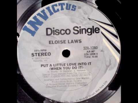 Video thumbnail for Put A Little Love Into It (When You Do It) (12" Version)