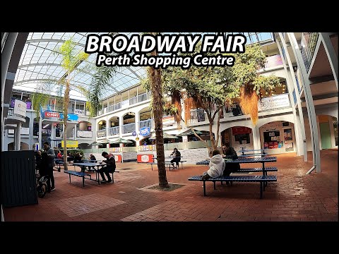 Explorando o Broadway Fair Shopping Centre em Nedlands (Perth, Austrália) | Julho de 2023
