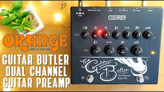 Video thumbnail for Orange Amps Guitar Butler Dual Channel Guitar Preamp by Pedal of the Day