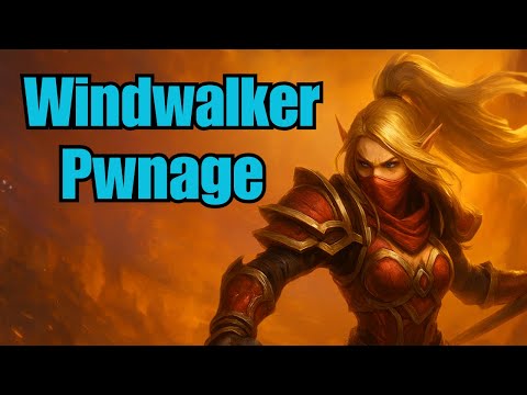 Zenjitsu Casual Windwalker Pwnage in Blitz BG - TWW Season 3 Windwalker Monk PvP