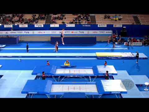 PROSTOROV Mykola (UKR) M - 2019 Trampoline Worlds, Tokyo (JPN) - Qualification Trampoline R1