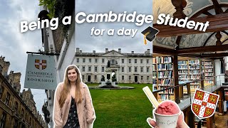 I was a Cambridge University student for a day 🎓 AIM: PhD visit vlog