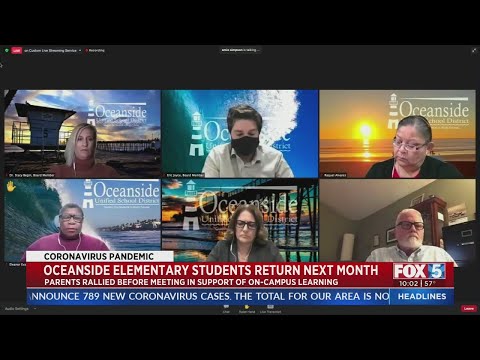 Oceanside Elementary Students Return Next Month