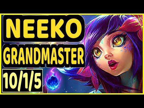 FROZEN (NEEKO) vs AATROX - 10/1/5 KDA MID GAMEPLAY - EUW Ranked GRANDMASTER