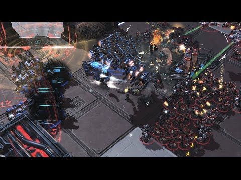 A Study of Bio vs. Mech | StarCraft 2 - Satyr (T) vs. iMpulse (T) on Blackburn LE