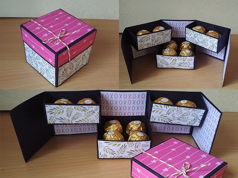 Diy ferrero rocher chocolate gift box|Arty Hearty