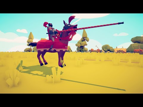 1 Jouster vs EVERY UNIT - Totally Accurate Battle Simulator
