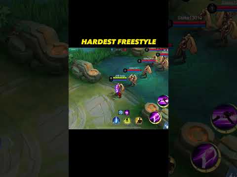 ✅ hardest freestyle every (only 1% can do this) #mlbb #chou #choou