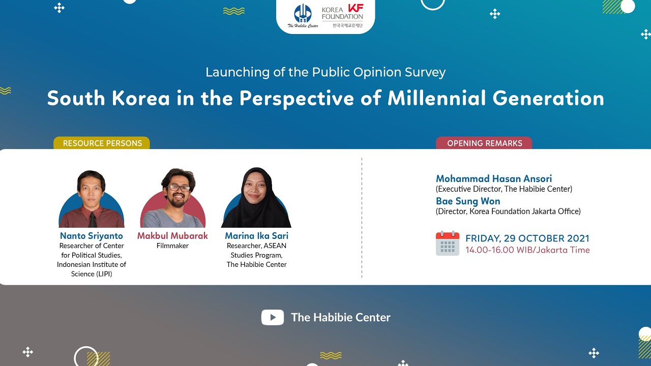 Launching of the Public Opinion Survey: South Korea in the Perspective of Millennial Generation