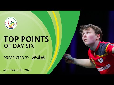Top Points of Day 6 presented by Shuijingfang | #ITTFWorlds2023