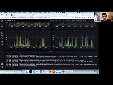2021-02-09 Jenkins X Office Hours: Grafana with Loki demo from Vincent Behar