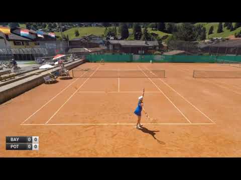 Michaela Bayerlova v Nina Potocnik - W25 KLOSTERS