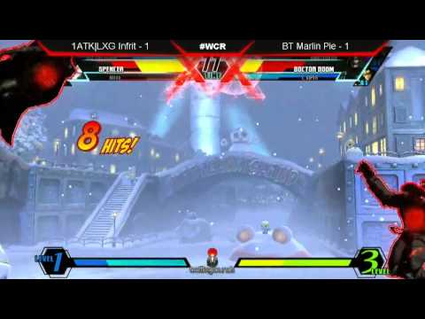 1ATK LXG Infrit Vs. BT Marlin Pie - UMvC3 (West Coast Rumble Week #1)