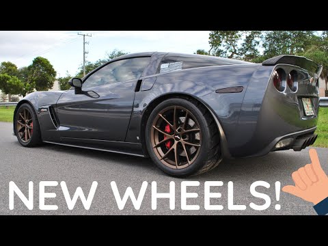 The Z06 Gets NEW WHEELS!